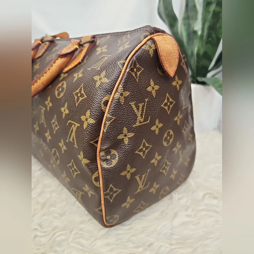 Louis Vuitton Speedy 30 Monogram Brown Handbag - Picture 7 of 16